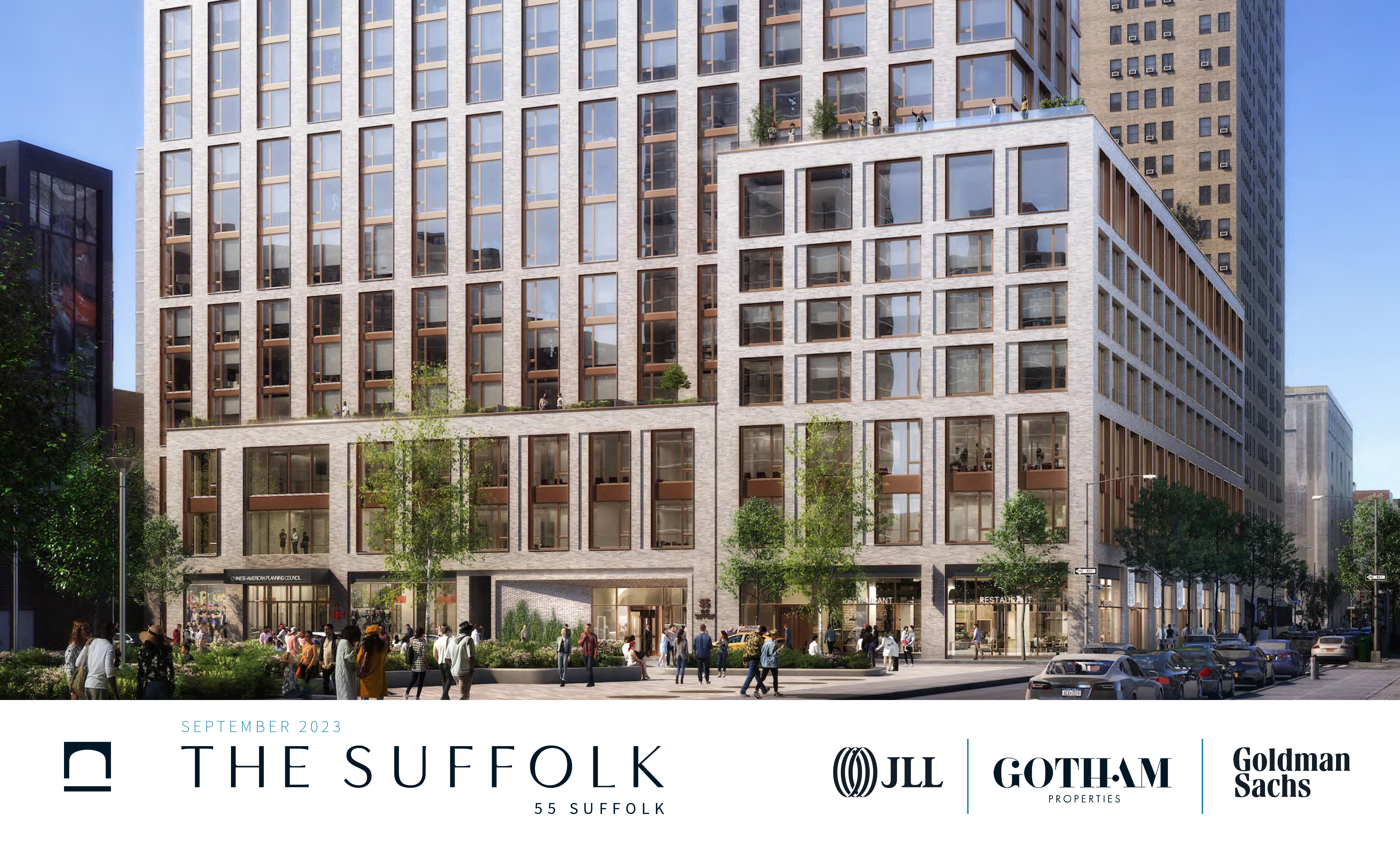 JLL / HFF, 55 Suffolk Street, The Suffolk, New York, pitch, sales enablement, cover