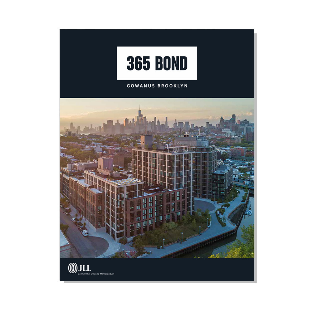 design: 365 Bond Street, Gowanus, Brooklyn, New York, OM, JLL / HFF, cover and select pages