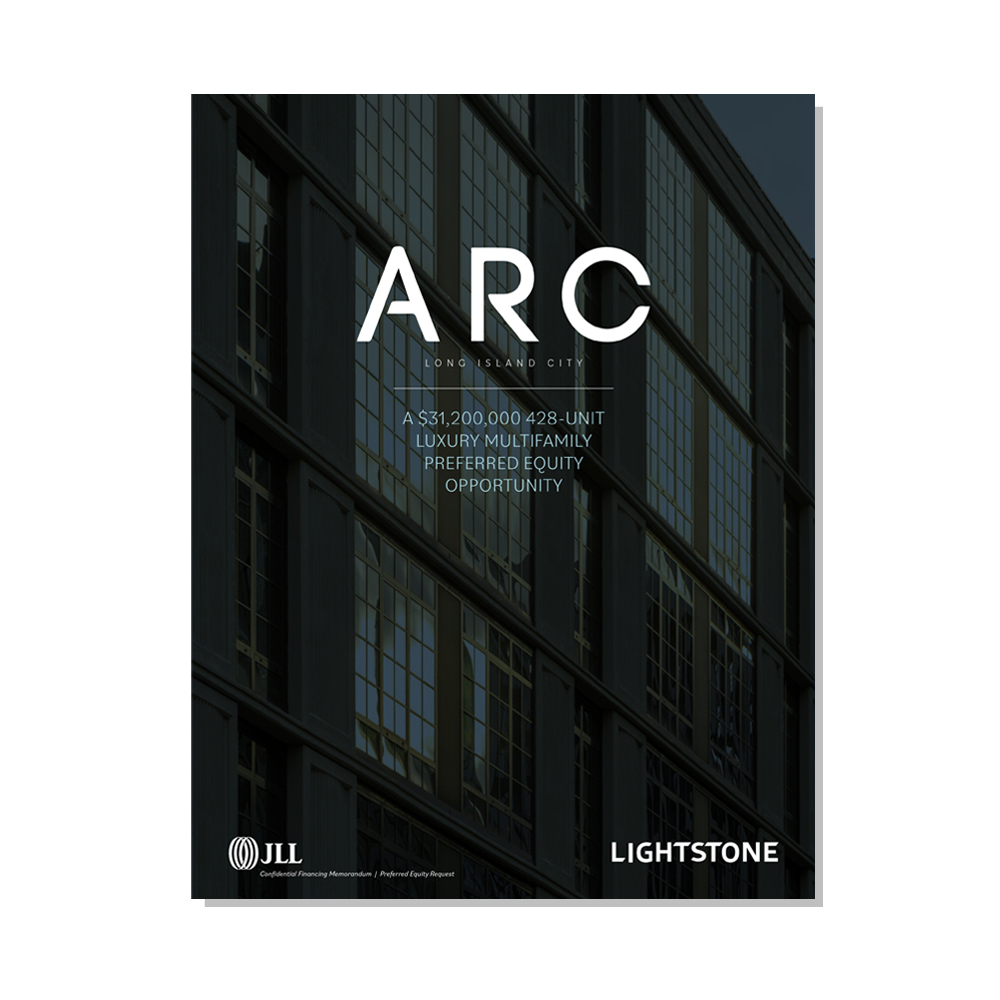 design: ARC LIC OM, JLL / HFF, cover and select pages