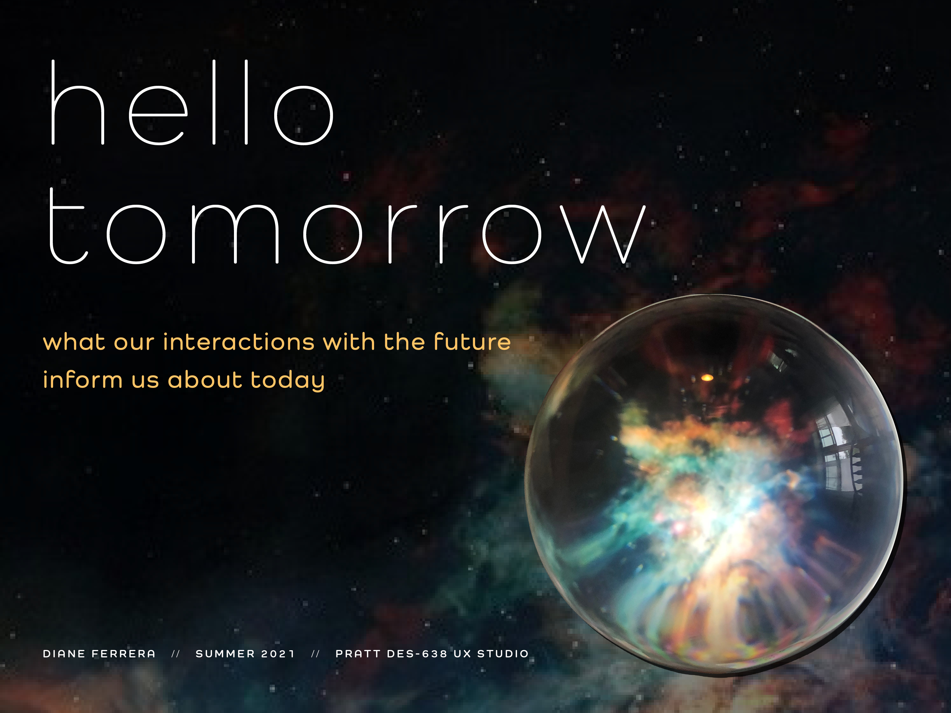 cover: hello tomorrow: what our interactions with the future inform us about today
