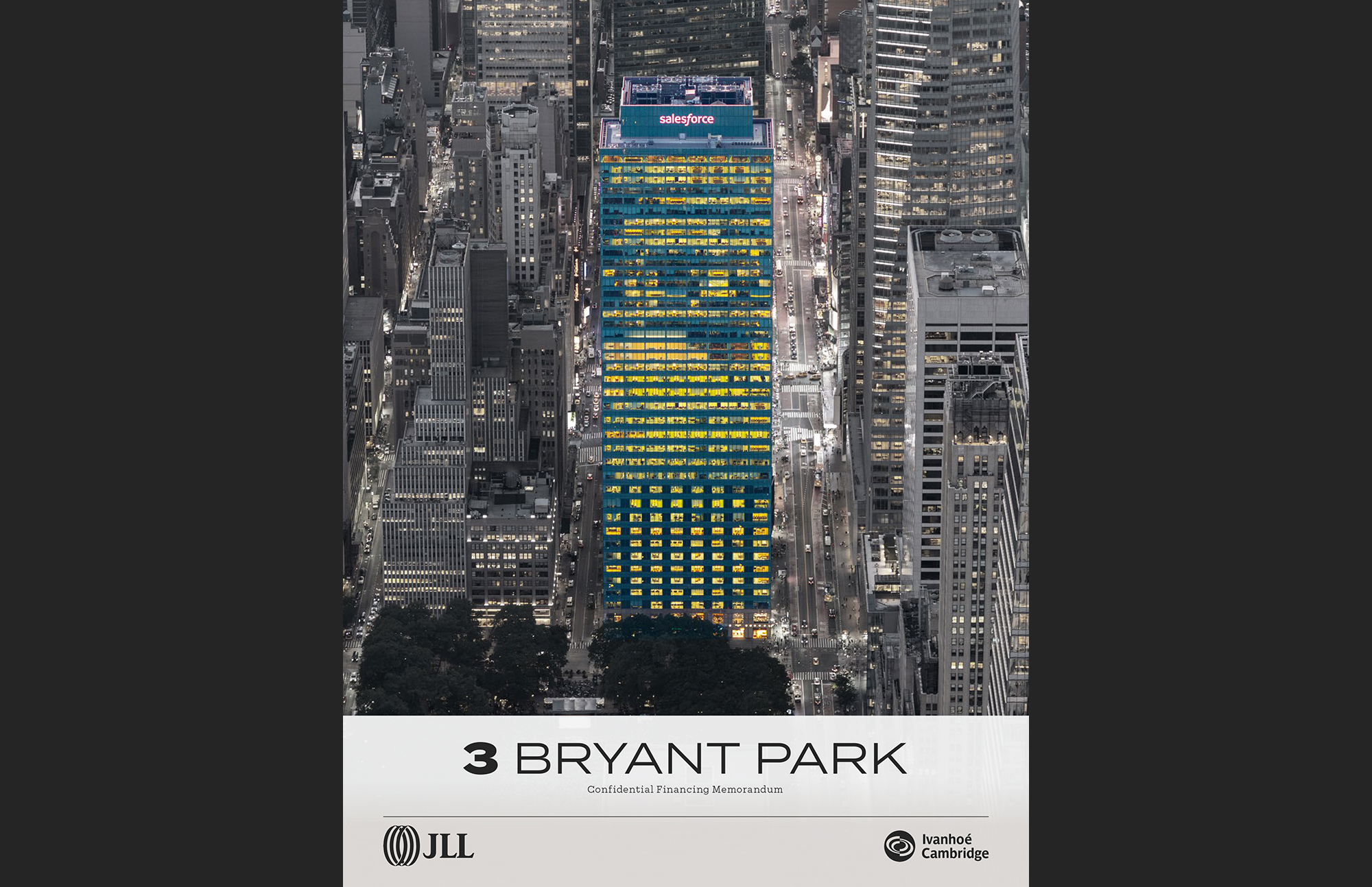 3 Bryant Park offering memorandum: cover