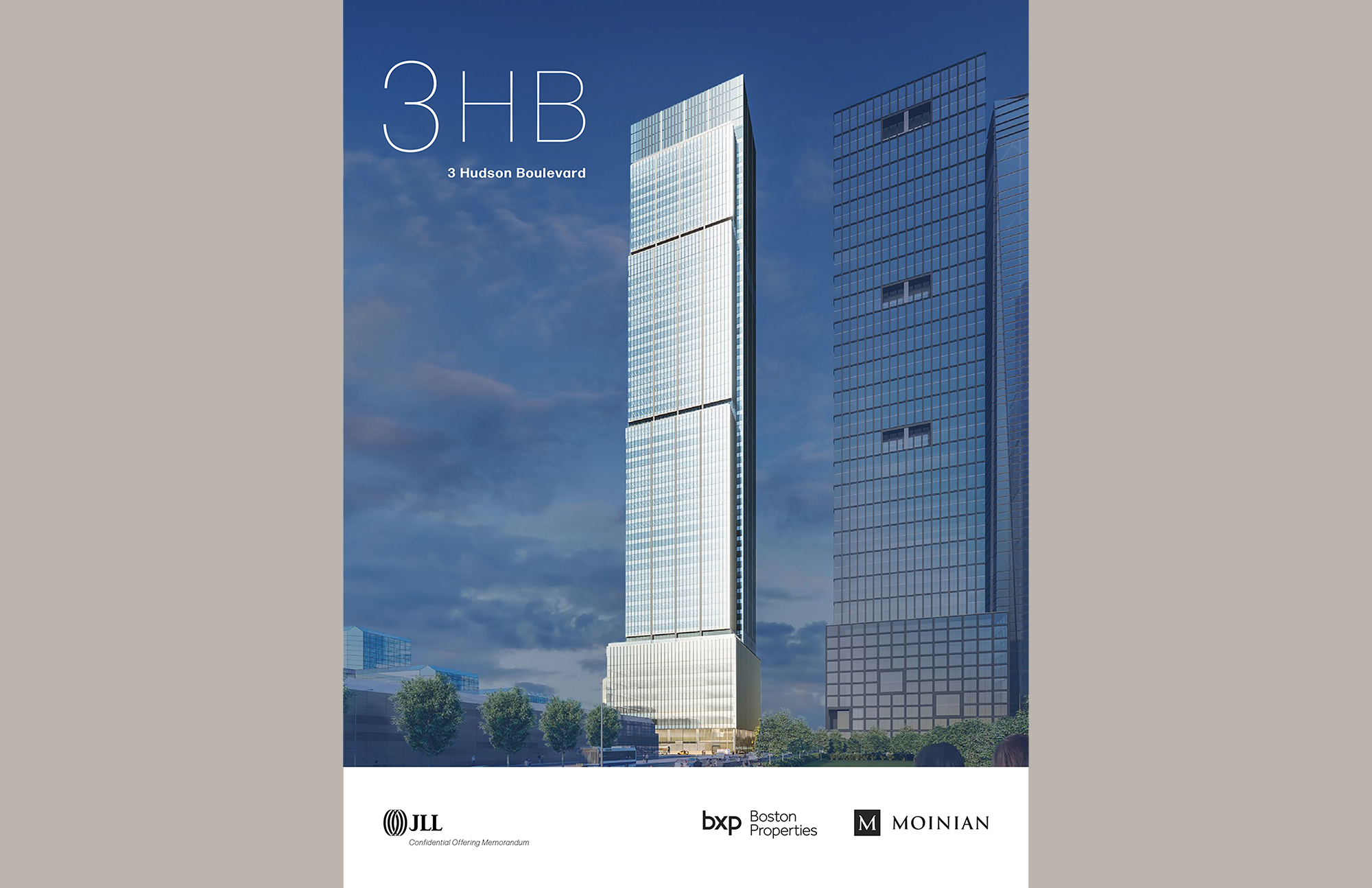 3 Hudson Boulevard offering memorandum: cover