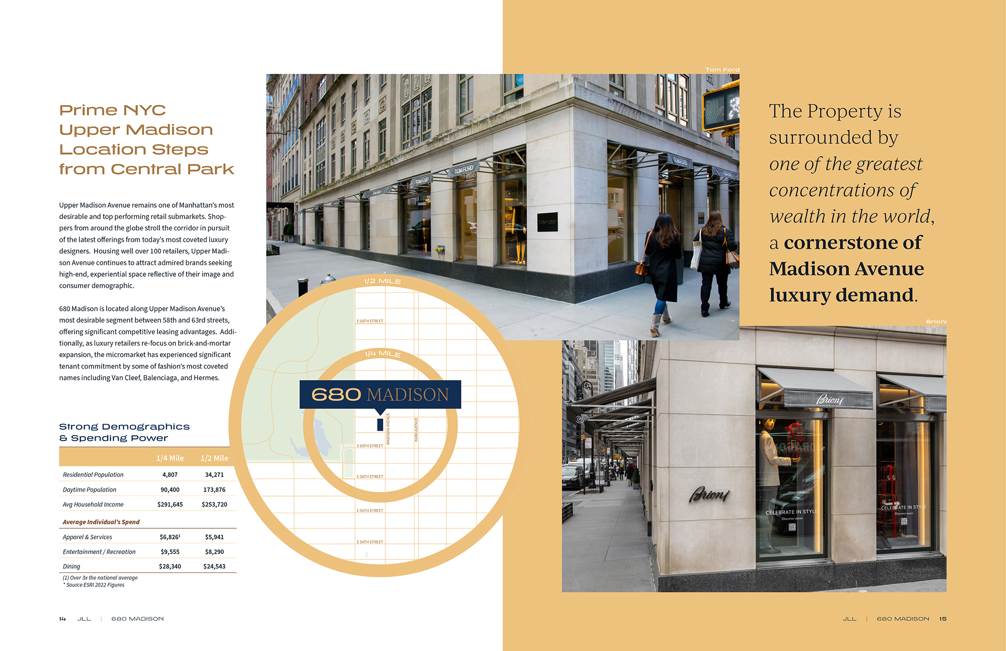 680 Madison offering memorandum: location, retail