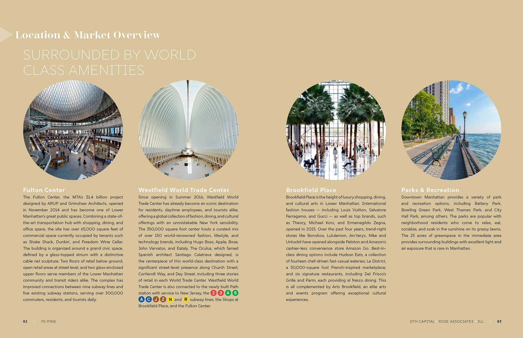 70 Pine St offering memorandum: location & market overview