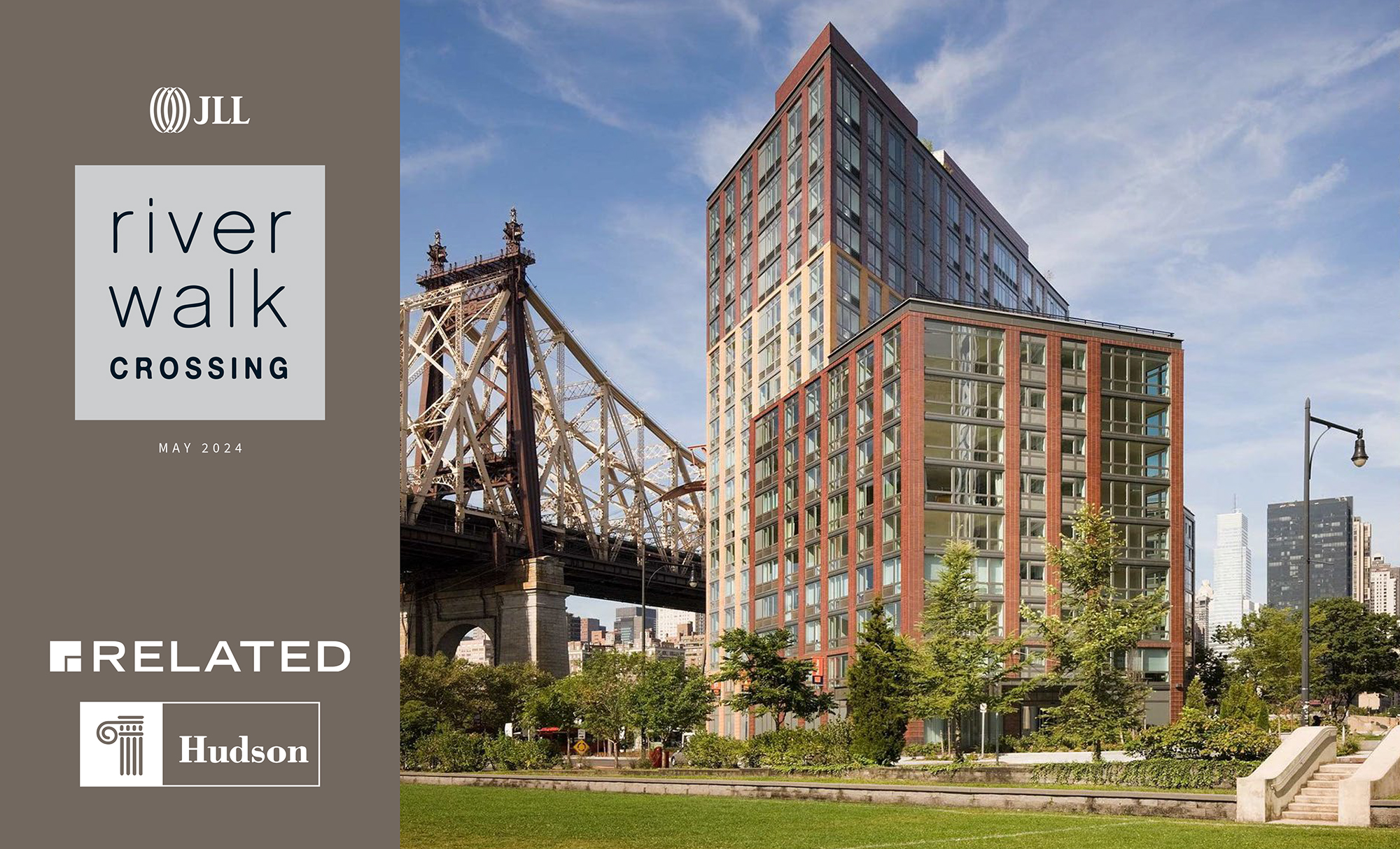 Riverwalk Crossing sales enablement pitch: cover